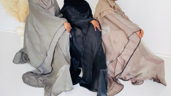Golden Glow - Butterfly Bloom Abaya - Image 4
